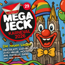 Lade das Bild in den Galerie-Viewer, CD &quot;megajeck 29&quot; Karneval 2026
